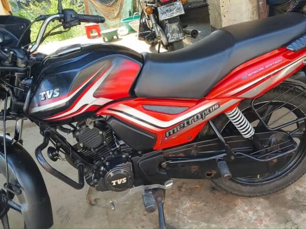 TVS Metro Plus 110cc Motorcycle For Sale at Sreepur, Mawna, Gazipur in Dhaka.