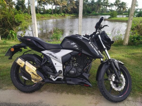 TVS Apache 4v DD Disc 160cc Motorcycle For Sale at Cox’s Bazar Sadar in Chattogram.