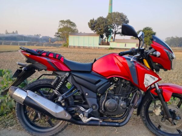 Apache RTR 150 Motorcycle For Sale at Jamalpur Melandoho Bazar in Mymensingh