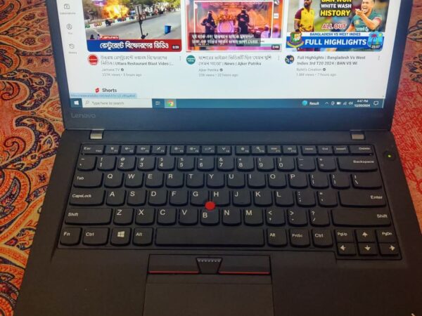 Lenovo Thinkpad Business Series Super Fast Slim Laptop For Sale at Jatrabari in Dhaka.