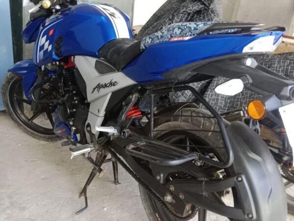 TVS Apache Rtr 160cc Motorcycle For Sale at Sonadanga in Khulna.