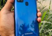 Samsung A21s 4/128 gb Used Mobile Phone Sale In payrachottor, Rangpur.