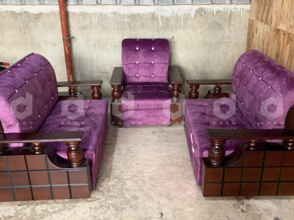 Dado Furniture Modern New Edition Seater Wooden Box Sofa Sale In City Gate, Akbarshah, Chittagong.