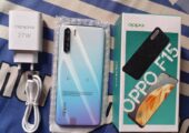 OPPO F15 Sky Blue Ram8Gb Rom256Gb Modal Used Mobile phone Sale In Rajshahi.