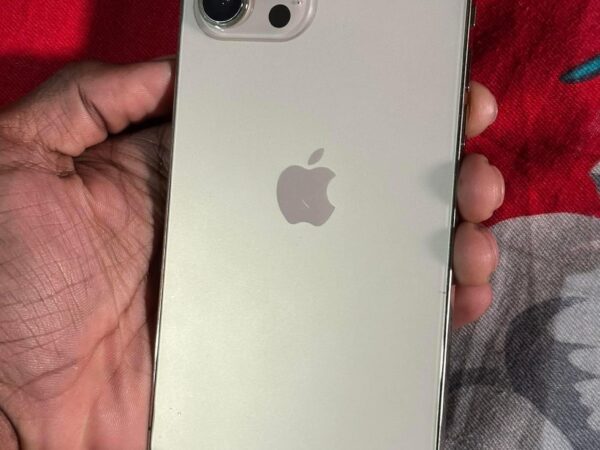 iPhone 12 Pro max 128 GB Silver Modal Used For Sale In Kalitola, Dinajpur.