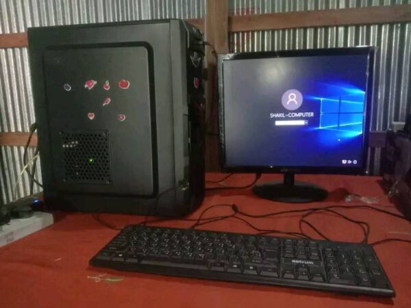 Intel Core i3 Modal Used PC Sale In Mominpur, Munshirhat, Rangpur Sadar.