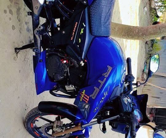 TVS Apache Rtr 150cc Motorcycle For Sale at Chapri Bazar, Madhupur, Tangail in Dhaka.