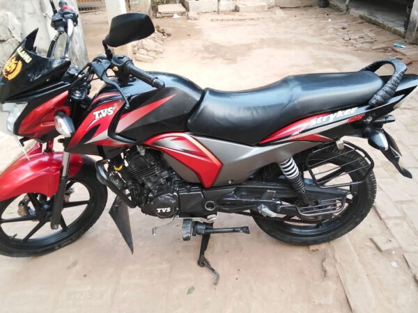 TVS Stryker 125cc Motorcycle For Sale at Bhawal Mirzapore Bazar Gazipur Sadar in Dhaka.