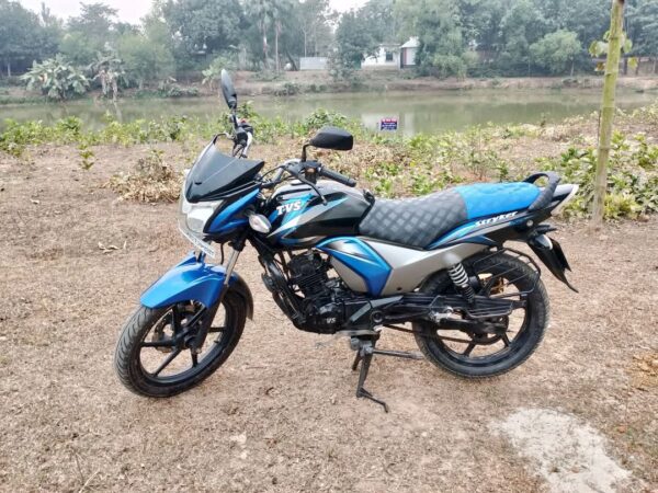 TVS Stryker 125cc Motorcycle For Sale at Valuka Five Road Moor in Mymensingh.