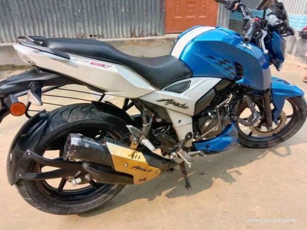 TVS Apache RTR 4V 160cc Motorcycle For Sale at Ghatail Tangail in Dhaka.