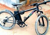 Green tiger Electric Bi-Cycle 26″ Used For Sale In Mirpur 14 Numberet Pashei, Dhaka.