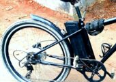 Green tiger Electric Bi-Cycle 26″ Used For Sale In Mirpur 14 Numberet Pashei, Dhaka.