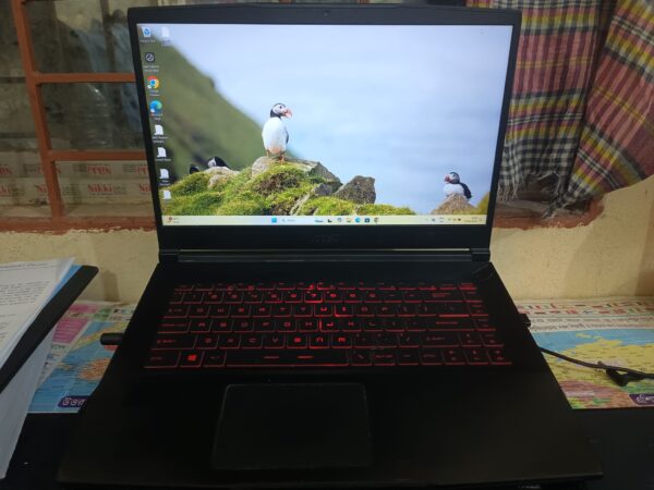 MSI GF63 Thin 10SCS Core i7 10th Gen Gaming Laptop Used For Sale In Trishal, Mymensingh.