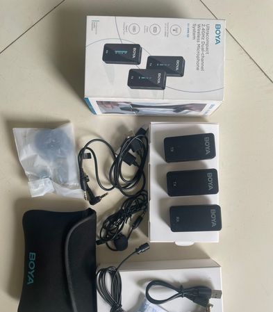 Boya wireless mic ( XM s2) for sale in Court Station, Rajshahi