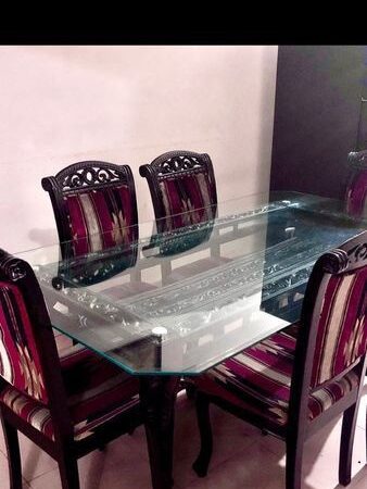 Dinner table and chair for sale in Dhanmondi Dhaka