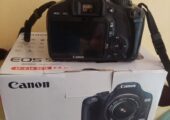 Canon 550D with 18-55mm lens full fresh box condition Camera Used For Sale In Kurigrum.