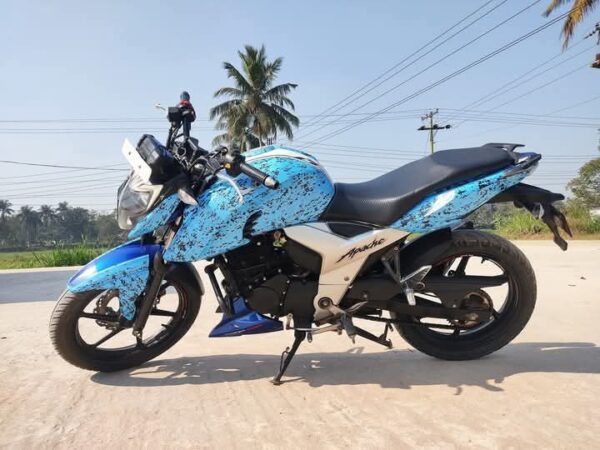 TVS Apache Rtr 160cc Motorcycle For Sale at Faridpur, Talma Moor in Dhaka.