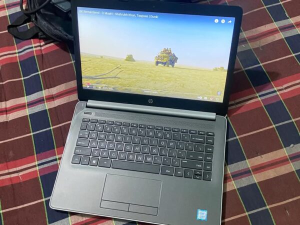 Hp Core i5-8th Genaration Laptop For Sale at Uttar Badda in Dhaka.