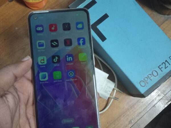 Oppo F21 Pro Mobile Phone For Sale at Konabari, Gazipur in Dhaka.