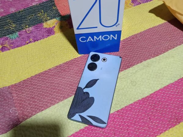 Tecno Camon 20 Pro Mobile Phone For Sale at Jamil Nagor, Bogura in Rajshahi.