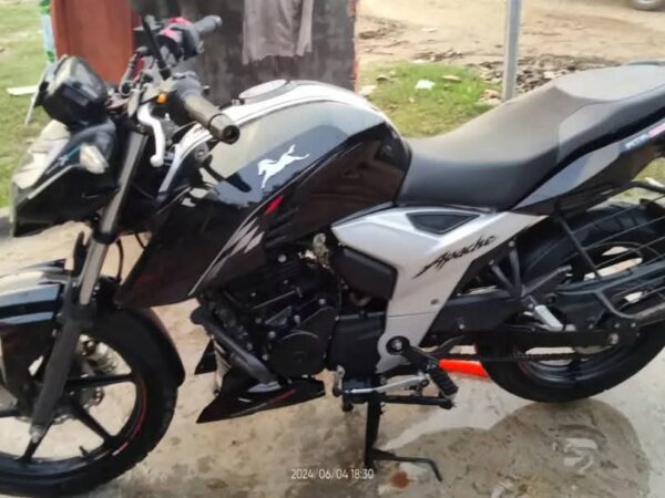 TVS Apache Rtr 150cc Motorcycle For Sale at Trishal in Mymensingh.