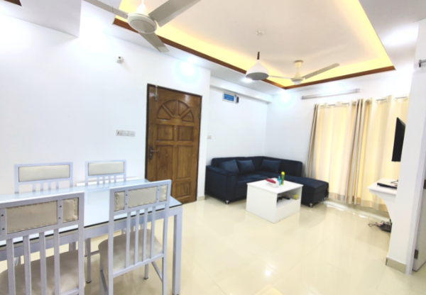 Luxury Furnished Two-Bedroom Apartment for Rent in Bashundhara R/A Your Perfect Home Away from Home