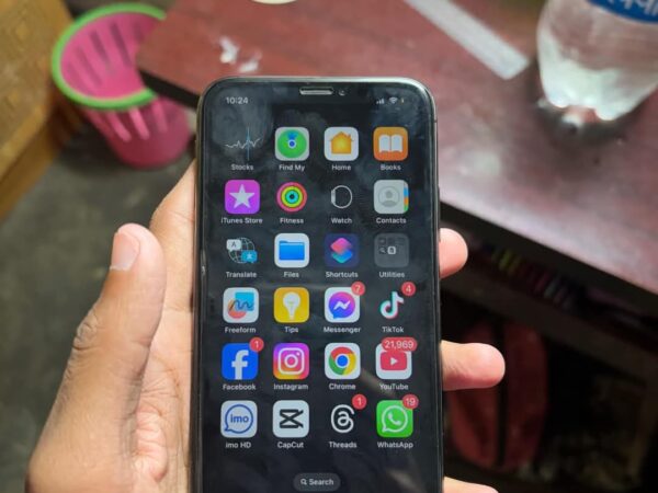 iPhone X Mobile Phone For Sale at Rajendrapur Cantonment Gazipur in Dhaka.