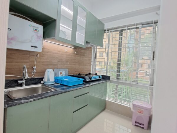 Rent Furnished Two Bedroom Apartment in Bashundhara R/A.