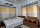 Rent Furnished 1bhk Apartment in Bashundhara R/A.