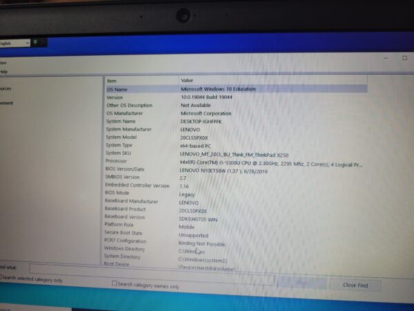 Lenovo Thinkpad Core i5 5th gen Used Laptop Sale In Shahjadpur Confidence Tower Badda Dhaka.