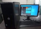 Dell Brand computer Full Setup Used For Sale In Middle badda Gulshan, Dhaka.
