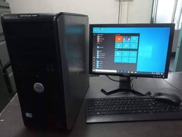 Dell Brand computer Full Setup Used For Sale In Middle badda Gulshan, Dhaka.