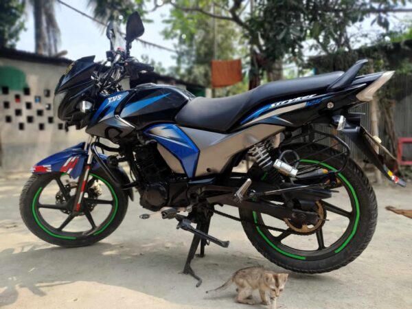 TVS Stryker 125cc Motorcycle For Sale at Jamalpur, Sarishabari in Mymensingh.