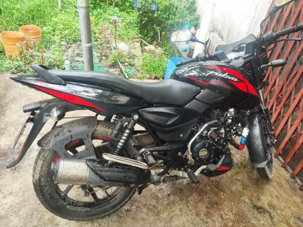 Bajaj Pulsar 150cc Motorcycle For Sale at Launch Ghat in Barishal.