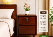 LivingCraft-এর Bedside Table তৈরি করা হয়েছে নান্দনিক ডিজাইন