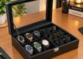 Luxury Watch & Sunglasses Organizer Box For sale