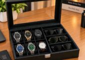 Luxury Watch & Sunglasses Organizer Box For sale